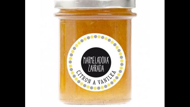 Marmeládová zahrada - Citron a vanilka - obrázek