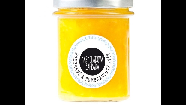 Marmeládová zahrada - Pomeranč a pomerančový květ - obrázek