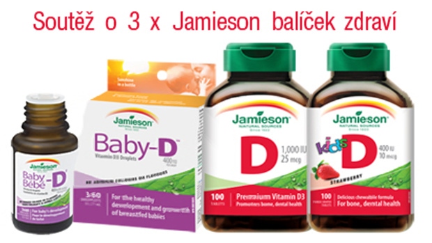 Soutěž o 3 x Jamieson balíček zdraví  - obrázek